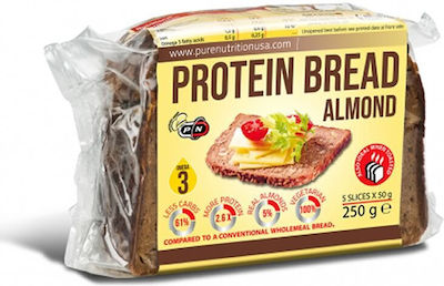 Pure Nutrition Bread Πρωτεϊνικό με Αμύγδαλο 250gr