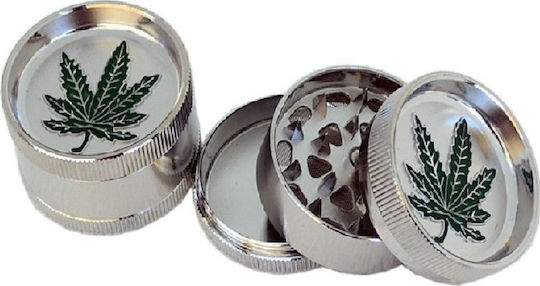 Buddies Мелница Buddies MT1 Leaf 50мм Сребрист