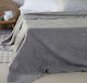 Melinen Confi Super Double Polyester Coverlet Grey 220x240cm