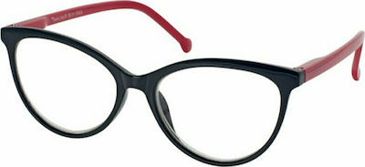 Eyelead Ε200 Women's Reading Glasses +1.25 in Black color Ε200 E 200