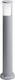 Elmark Carlo Outdoor Small Post Floor Lamp 6W IP55 for GU10 Bulb Gray