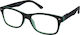 Eyelead E192 Reading Glasses +1.00 Black/Green E 192