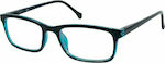 Eyelead E143 Herren Lesebrille +1.50 Black/Blue E143 Ε 143 E 143