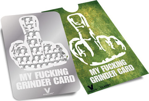 V-syndicate Grinder Credit Card Πράσινο