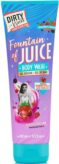 Dirty Works Fountain Of Juice Αφρόλουτρο με Aloe Vera Καταπραϋντικό 280ml