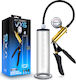 Blush Performance VX6 Vacuum Penis Pump With Brass Pistol & Pressure Gauge Τρόμπα Πέους Διάφανη