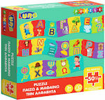 Kinderpuzzle Αλφαβήτα für 3++ Jahre 50pcs Luna