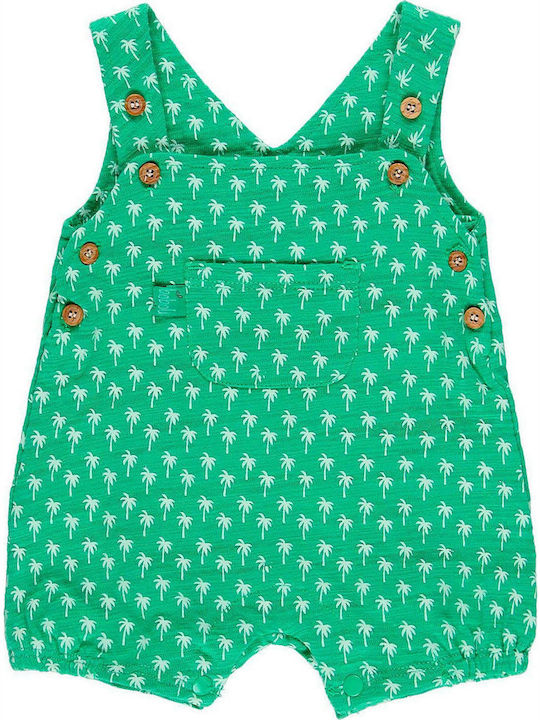 Boboli Baby Bodysuit Set for Outing Sleeveless with Pants Green