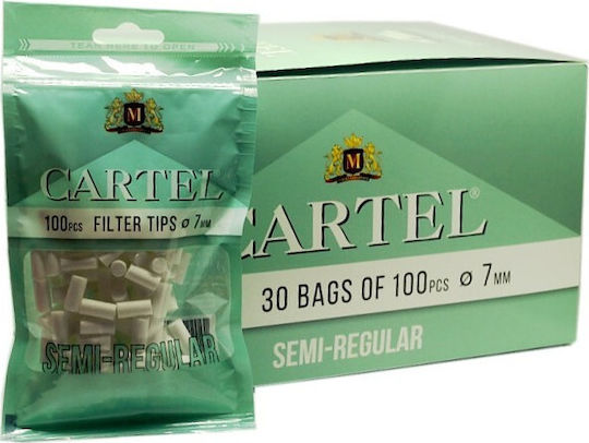 M Tobacco Cartel Filtertips Einfach 7mm 100x30Stk