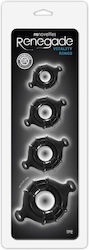 Ns Novelties Renegade Vitality Rings Black 4pcs