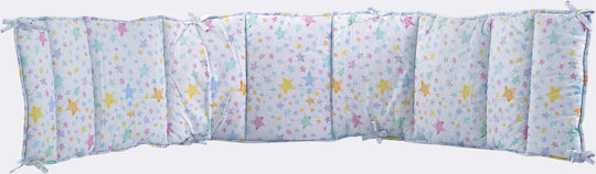Rythmos Glow Crib Bumpers Classic Inside Blue 43x200cm