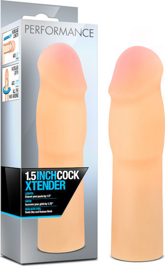 Blush Performance 1.5 inch Cock Xtender Flesh 17.1cm