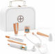 Kids Concept Kids Medical Set Βαλιτσάκι Γιατρού made of Wood for 3+ Years Old