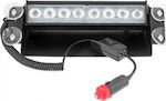 Car Signaling Bar LED 12V Waterproof 27cm with Red / Blue Lighting