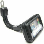 Waterproof Flexible Motorcycle Gps Phone Holder Βάση GPS Μοτοσυκλέτας με Θήκη για τον Καθρέπτη