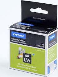 Dymo 11353 1000 Αυτοκόλλητες Ετικέτες σε Ρολό για Εκτυπωτή Ετικετών 24x12mm Dymo 11353 1000 Αυτοκόλλητες Ετικέτες σε Ρολό για Εκτυπωτή Ετικετών 24x12mm