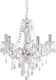 Trio Lighting Lüster Chandelier Candlestick 5xE14 White R1107-01