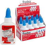 Foska Liquid Glue White Craft Glue Large Size for Fabric 100gr