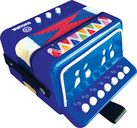 Svoora Acordeon Albastru Pentru 5+ Ani