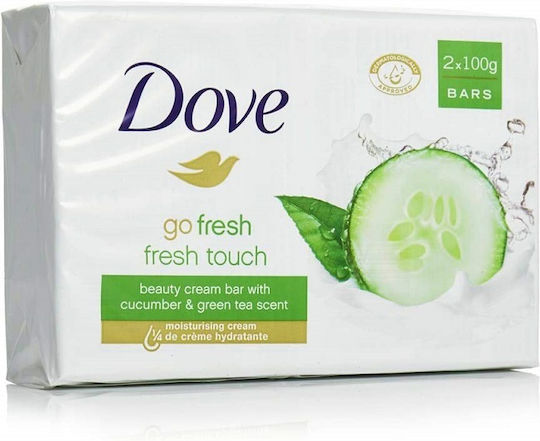 Dove Go Fresh Cucumber & Green Tea Scent Baton de săpun pentru Corpul 100gr