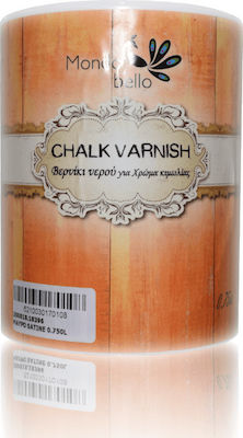 Mondobello Chalk Varnish Lackierung für Kreidefarbe Satin Satin Black 750ml 030812007