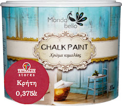 Mondobello Chalk Paint Χρώμα Κιμωλίας Κρήτη/Κόκκινο 375ml