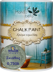 Mondobello Chalk Paint Χρώμα Κιμωλίας Σκιάθος/Χακί 750ml