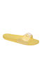 Scholl Pop Women's Flat Sandals Anatomic In Yellow Colour