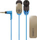 Yamaha EPH-WS01 In-ear Bluetooth Handsfree Ακουστικά Μπλε