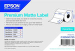 Epson Premium Matte 2310 Αυτοκόλλητες Ετικέτες σε Ρολό για Εκτυπωτή Ετικετών 76x51mm