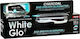 White Glo Charcoal Bad Breath Eliminator Toothpaste for Whitening & Toothbrush 150gr