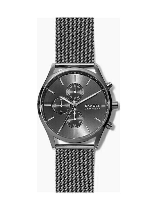 Skagen Holst Ρολόι Μπαταρίας με Μεταλλικό Μπρασελέ Skagen Holst Ρολόι Μπαταρίας με Μεταλλικό Μπρασελέ