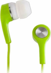 Setty Слушалки за ушите В ухото Stereo Headset Зелен