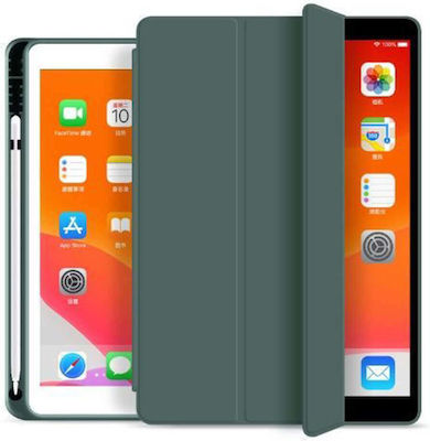 Tech-Protect SC Pen Smart Flip Cover Synthetic Leather Green (iPad 2019/2020/2021 10.2'')