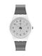 Swatch Icy Gum Watch with Gray Rubber Strap