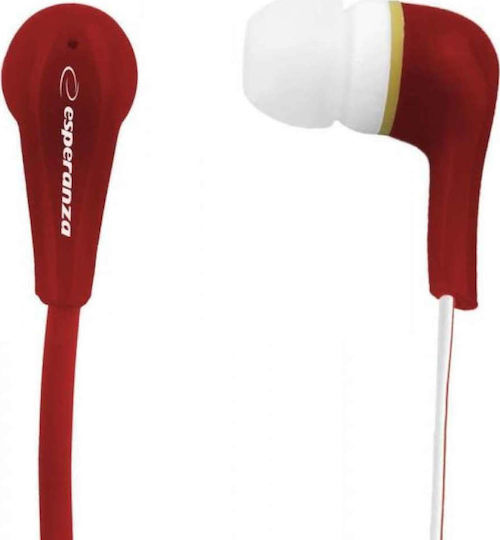 Esperanza In-ear headphones In Ear EH146 Red