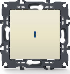 Aca Prime Recessed Wall Switch Single Without F...