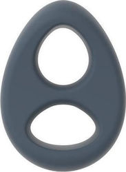 Dorcel Cockring Liquid-Soft Teardrop Gray