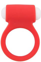 Dream Toys Lit Up Silicone Stimu Ring 3 Red