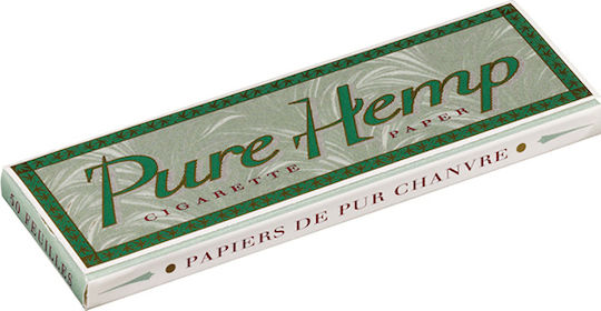 Pure Hemp Organic Hemp Χαρτάκια Στριφτού Τσιγάρου 50 φύλλα 1τμχ