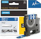 Dymo Label Maker Tape 5.5m x 12mm in Blue Colour Compatible with Dymo Rhino/IND
