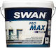 Swan Pro Max Acrylic Plastic Acrilyc Paint for Exterior Use White 3lt