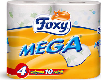 Foxy Тоалетна хартия Mega 4 Ролки 770гр