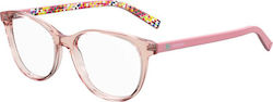 Missoni Plastic Eyeglass Frame Pink MMI 0006 35J