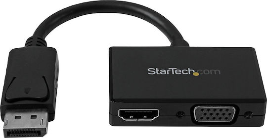 StarTech Konverter DisplayPort männlich zu HDMI / VGA weiblich 1Stück DP2HDVGA