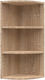 Alina Corner Cabinet Wall Sonoma / Mocha 28.5x28.5x71.8pcs