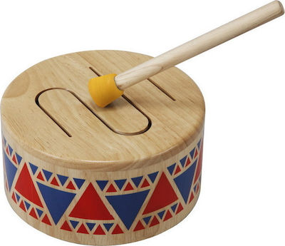 Plan Toys Wooden Percussion Ταμπούρλο for 1.5+ Years