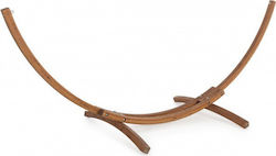 Bizzotto Hammock Stand made of Wood in Brown Color 316x119x125cm