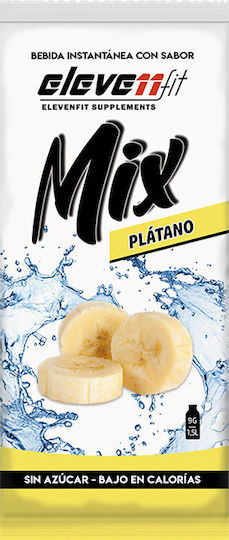 Eleven Fit Χυμός σε Σκόνη Mix ΜΠΑΝΑΝΑ Χωρίς Προσθήκη Ζάχαρης 9gr
