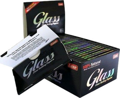 Glass Papers Clear Rolling Papers Χαρτάκια Στριφτού Τσιγάρου King Size 50 φύλλα 24τμχ